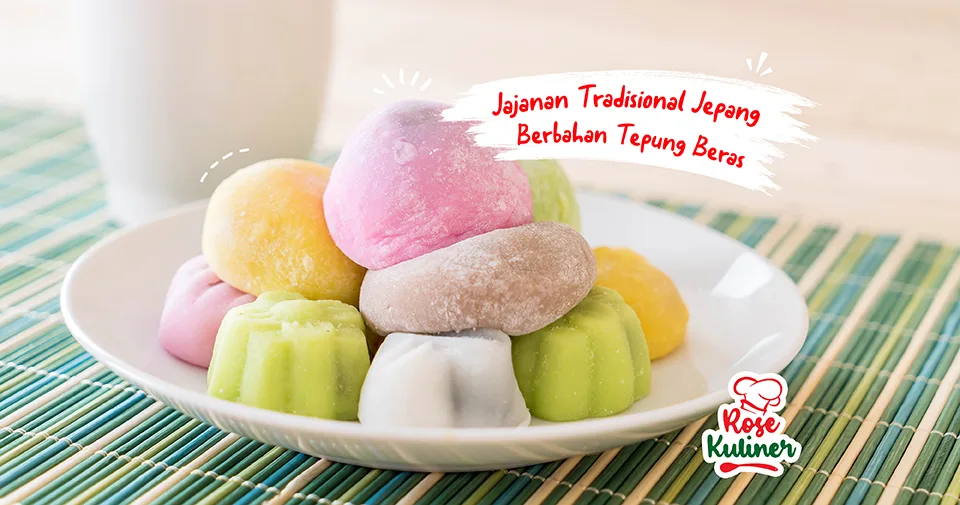 Selain Mochi, Berikut 5 Jajanan Tradisional Jepang dengan Bahan Dasar Tepung Beras