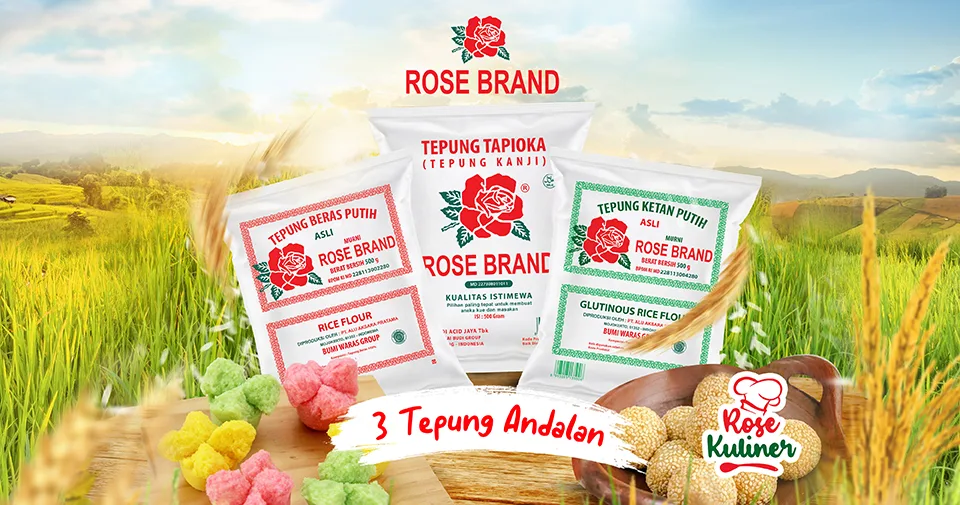 3 Produk Tepung Rose Brand Yang Wajib Kamu Coba