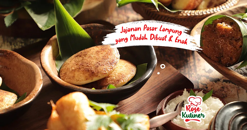 7 Kue Tradisional khas Lampung yang Mudah Dibuat dan Enak Jadi Camilan