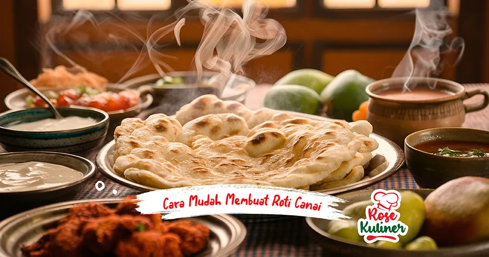 Cara Mudah Membuat Roti Canai - Bahan-bahan dan Cara Membuatnya