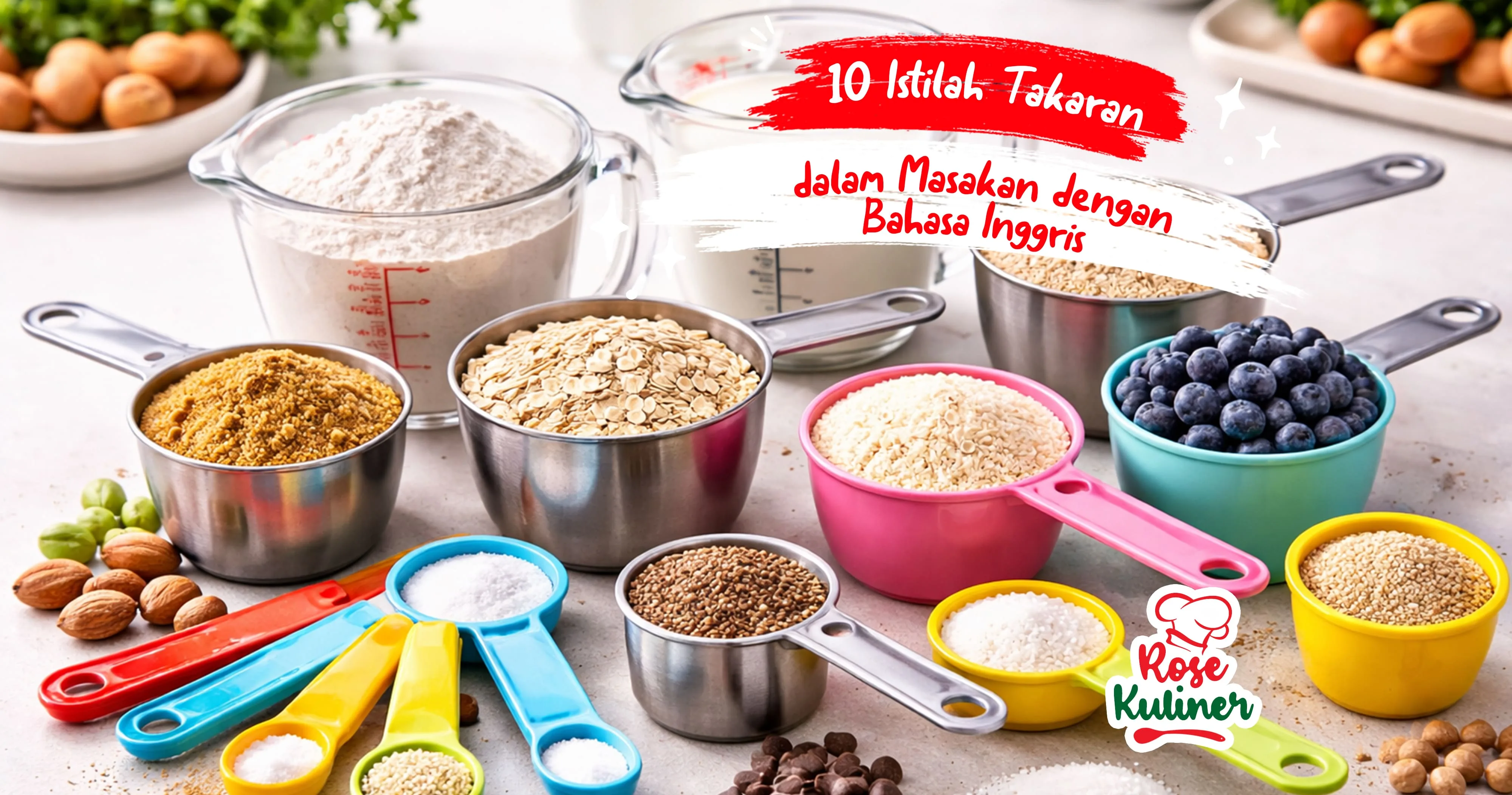Berikut 10 Istilah Takaran Masakan dalam Bahasa Inggris