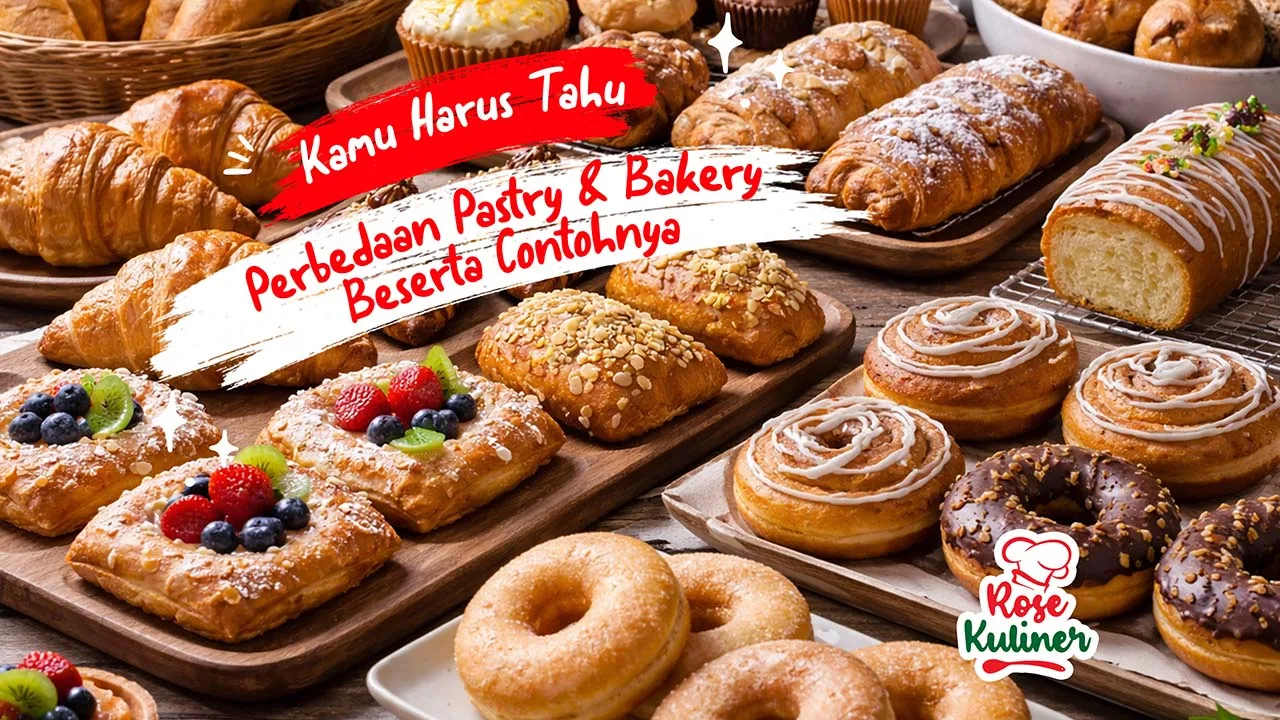 Kamu Harus Tau, Berikut Perbedaan Pastry dan Bakery Beserta dengan Contohnya