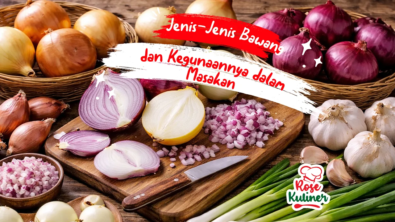 Berikut Jenis-Jenis Bawang untuk Masak Beserta Kegunaanya