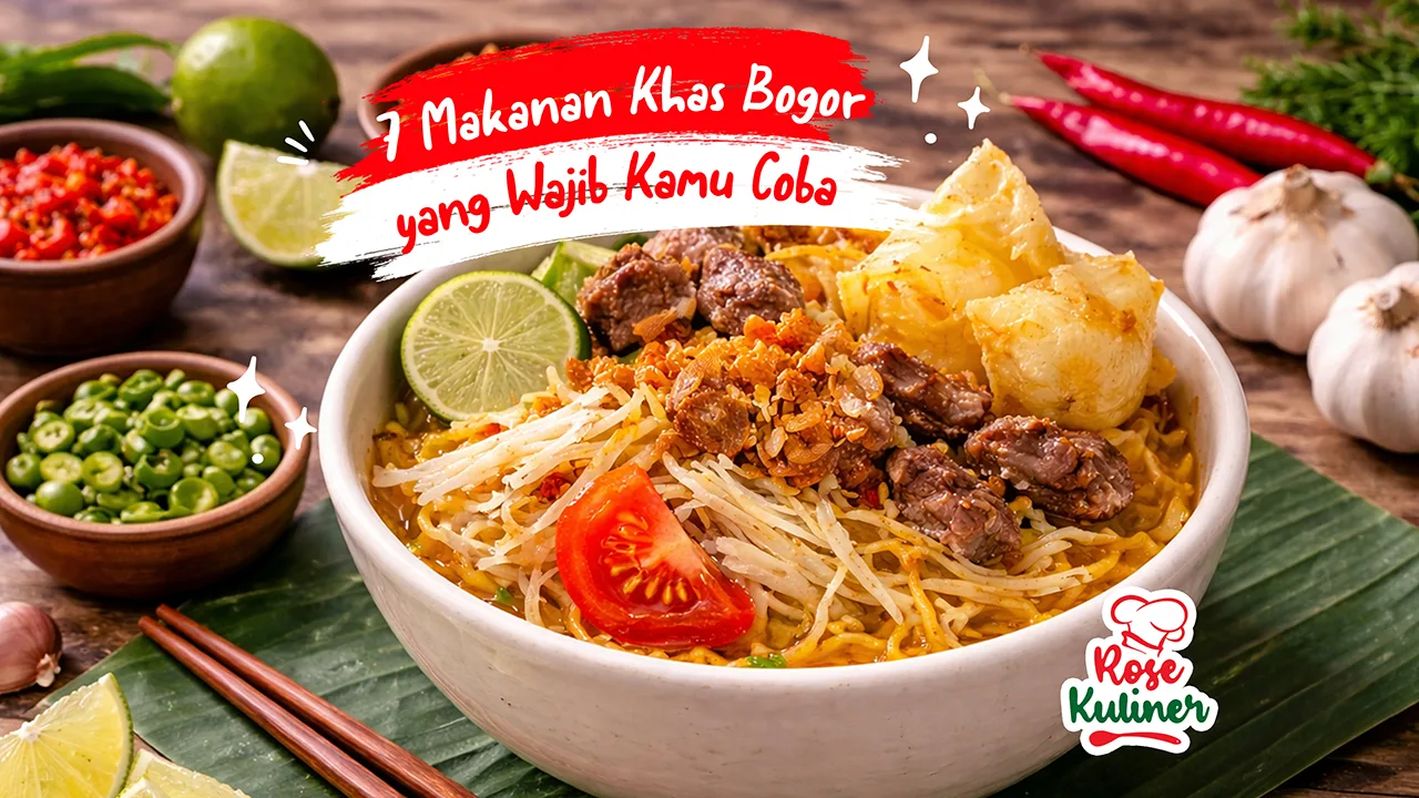 7 Makanan dan Jajanan Khas Bogor Yang Wajib Kamu Coba