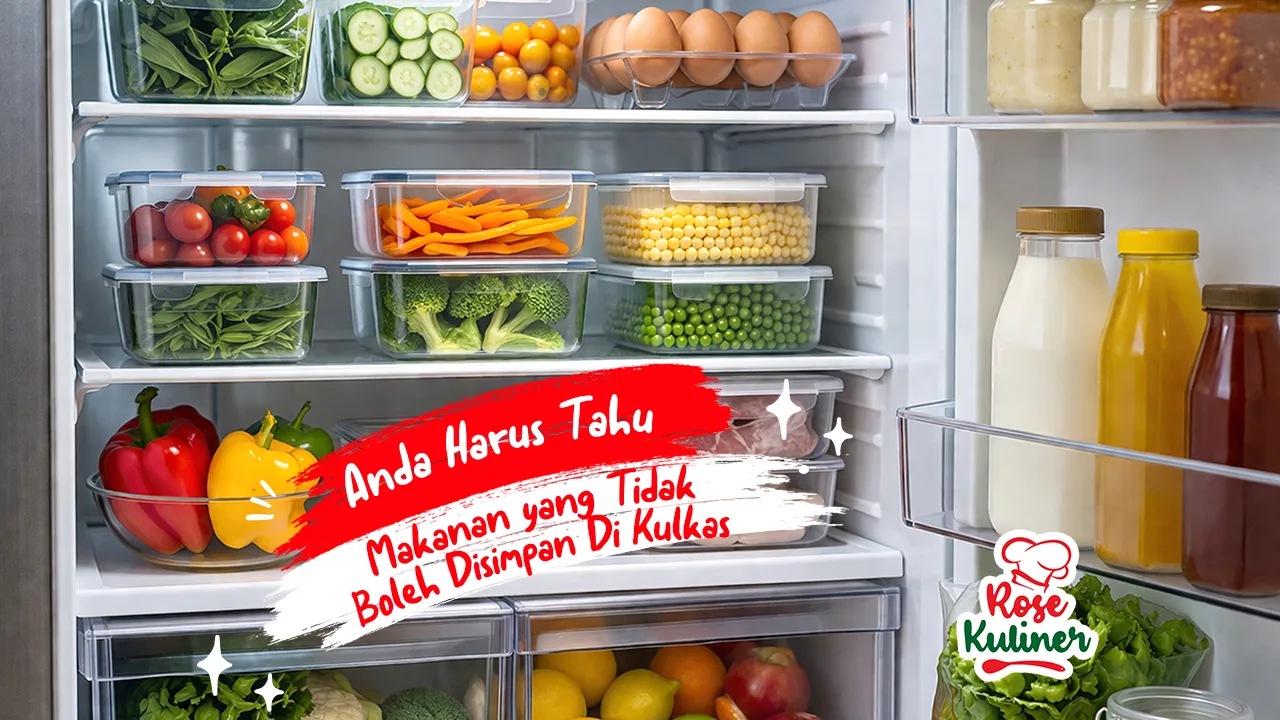 Anda Harus Tau Berikut Makanan Yang Tidak Boleh Disimpan di Kulkas