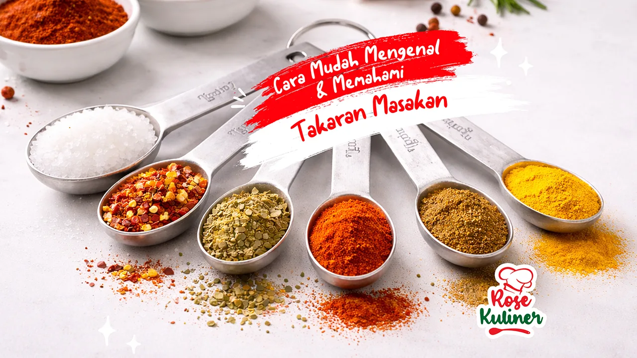 Cara Mudah Mengenal dan Memahami Takaran Masakan