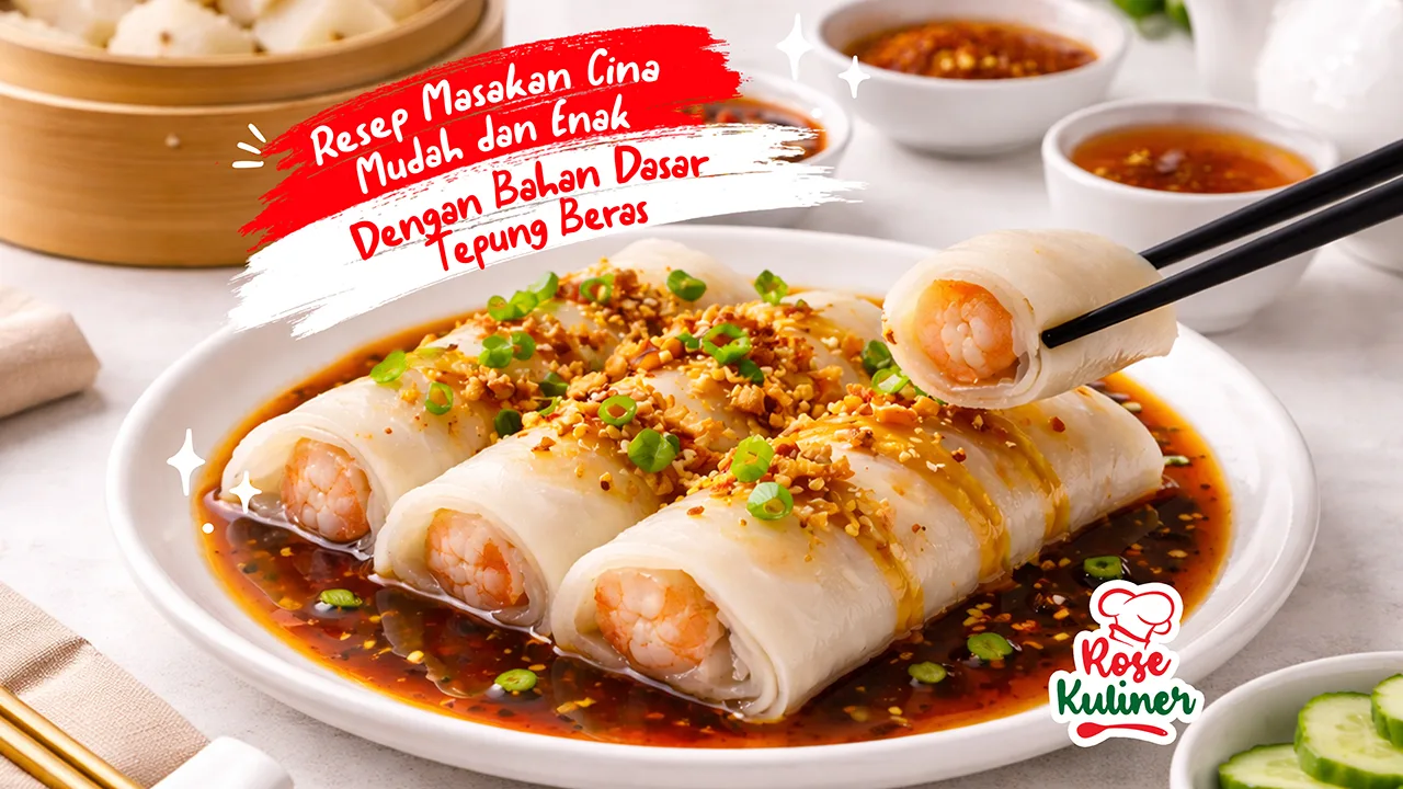 Resep Masakan Cina Mudah Dan Enak Dengan Bahan Dasar Tepung Beras