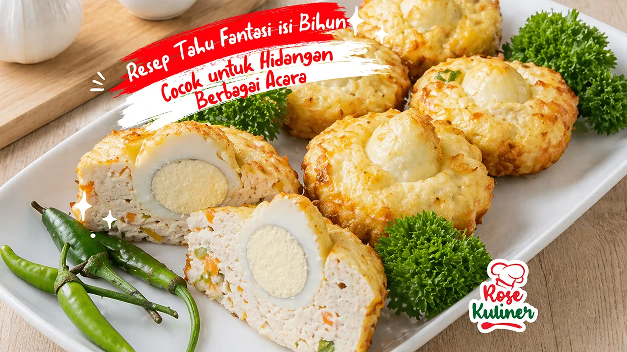 Resep Tahu Fantasi Isi Bihun, Cocok untuk Hidangan Berbagai Acara