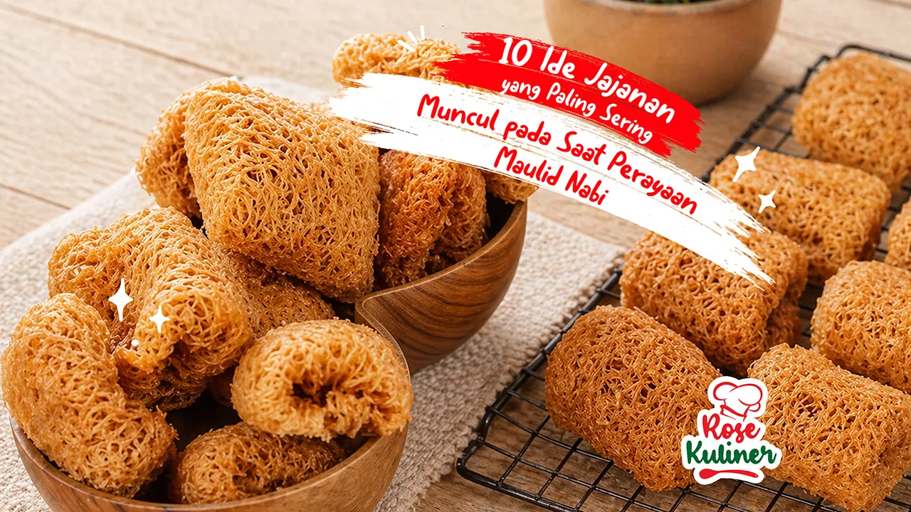 10 Ide Jajanan yang Sering Muncul Saat Perayaan Maulid Nabi