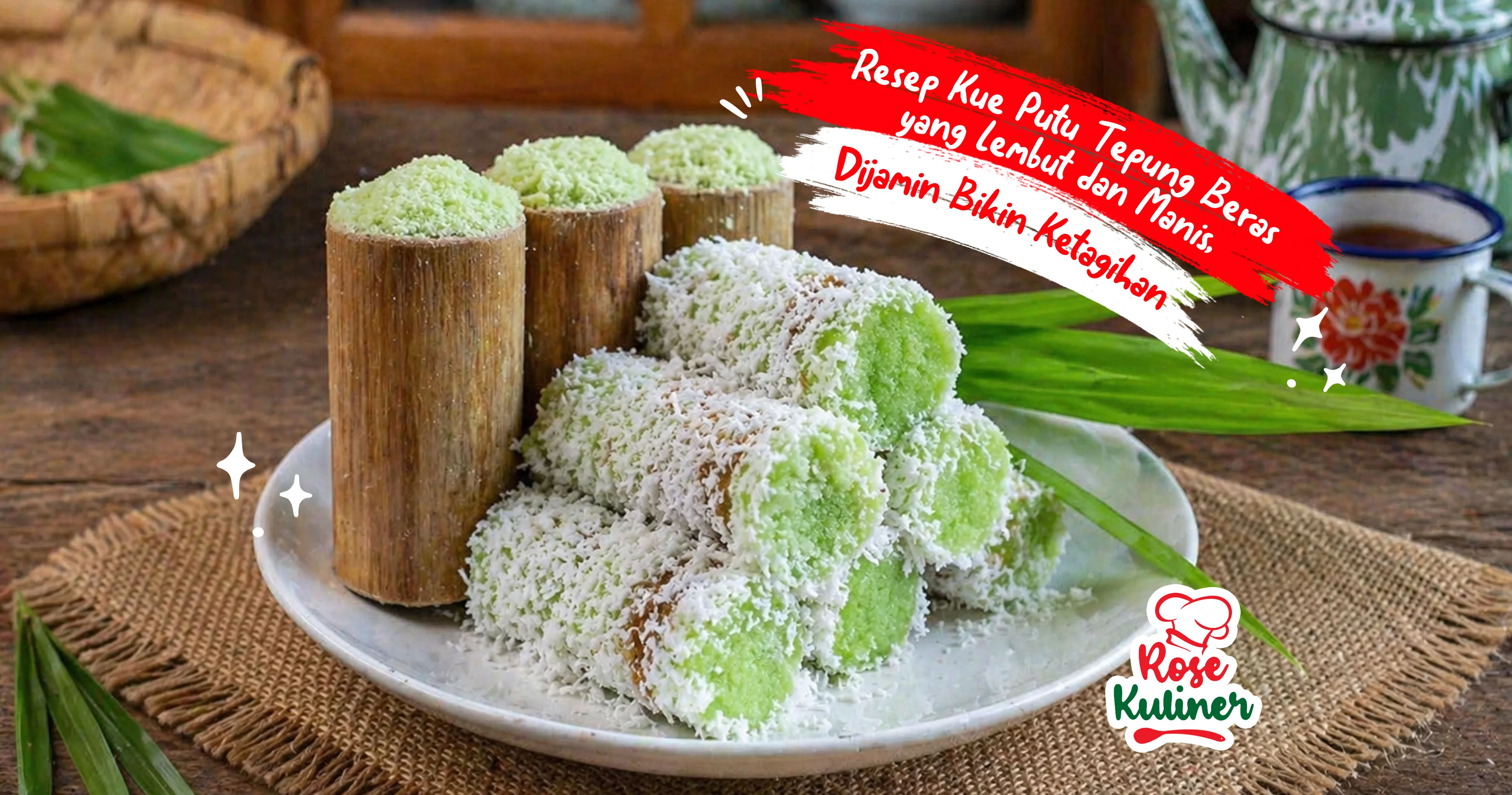 Resep Kue Putu Tepung Beras yang Lembut dan Manis, Dijamin Bikin Ketagihan