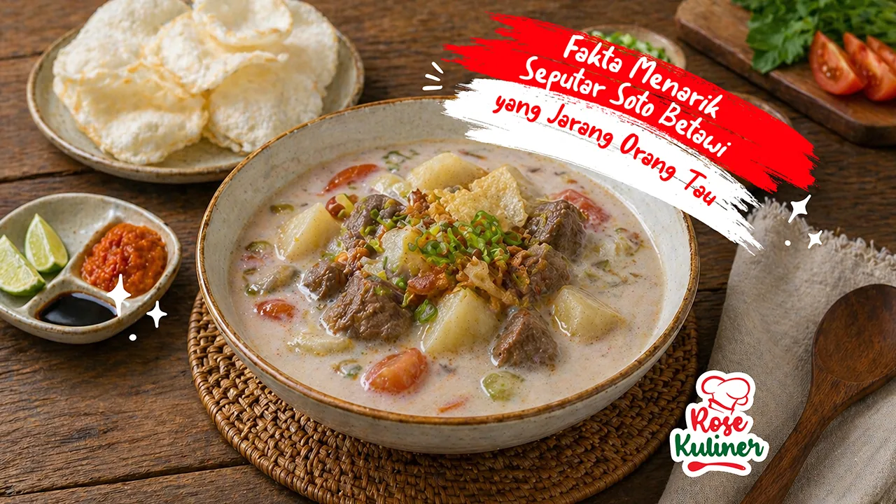 Fakta Menarik Seputar Soto Betawi yang Jarang Orang Tau