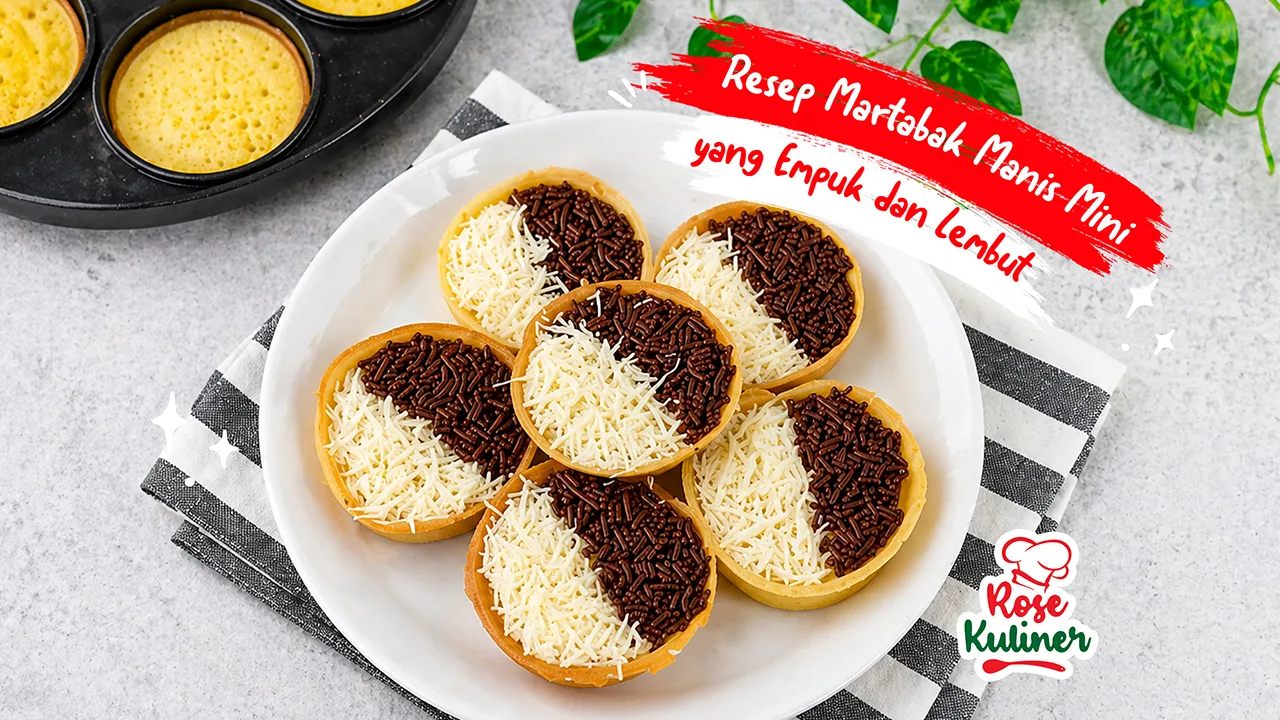 Resep Martabak Manis Mini yang Empuk dan Lembut