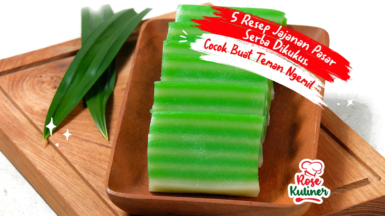 5 Resep Jajanan Pasar Serba Dikukus, Cocok Buat Teman Ngemil