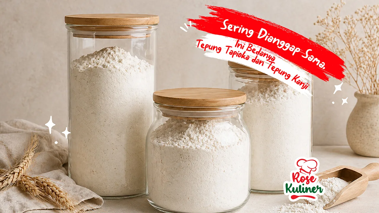 Sering Dianggap Sama, Ini Bedanya Tepung Tapioka dan Tepung Kanji