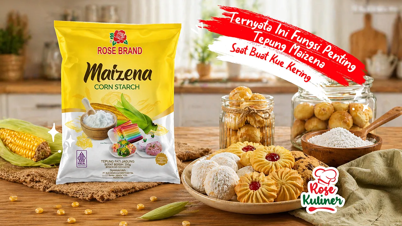 Ternyata Ini Fungsi Penting Tepung Maizena Saat Buat Kue Kering