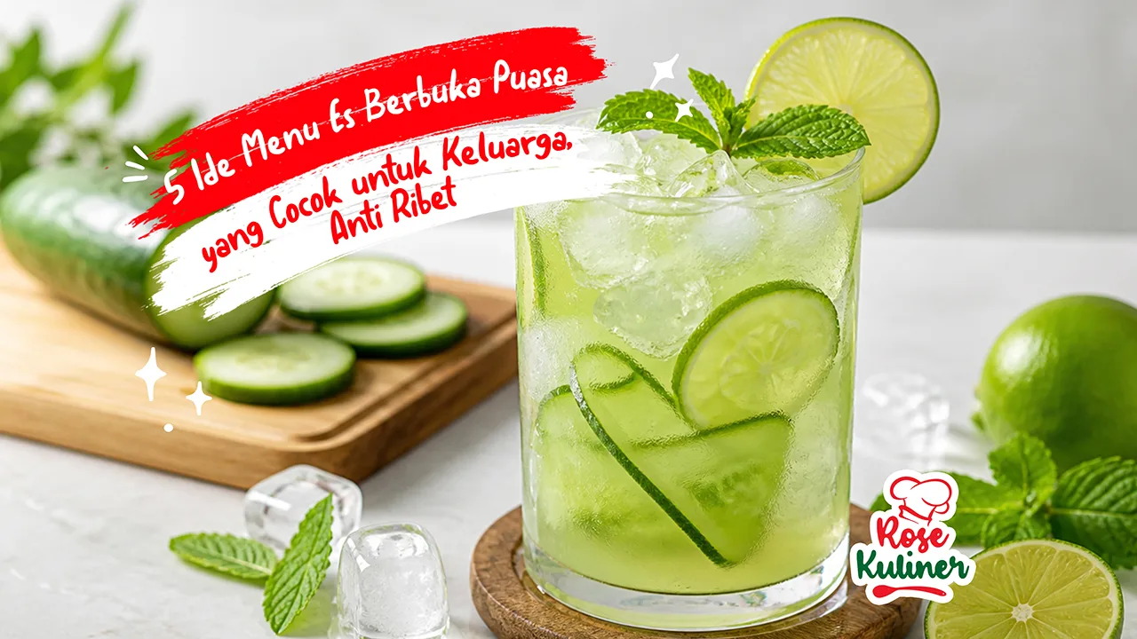 5 Ide Menu Es Berbuka Puasa yang Cocok untuk Keluarga, Anti Ribet