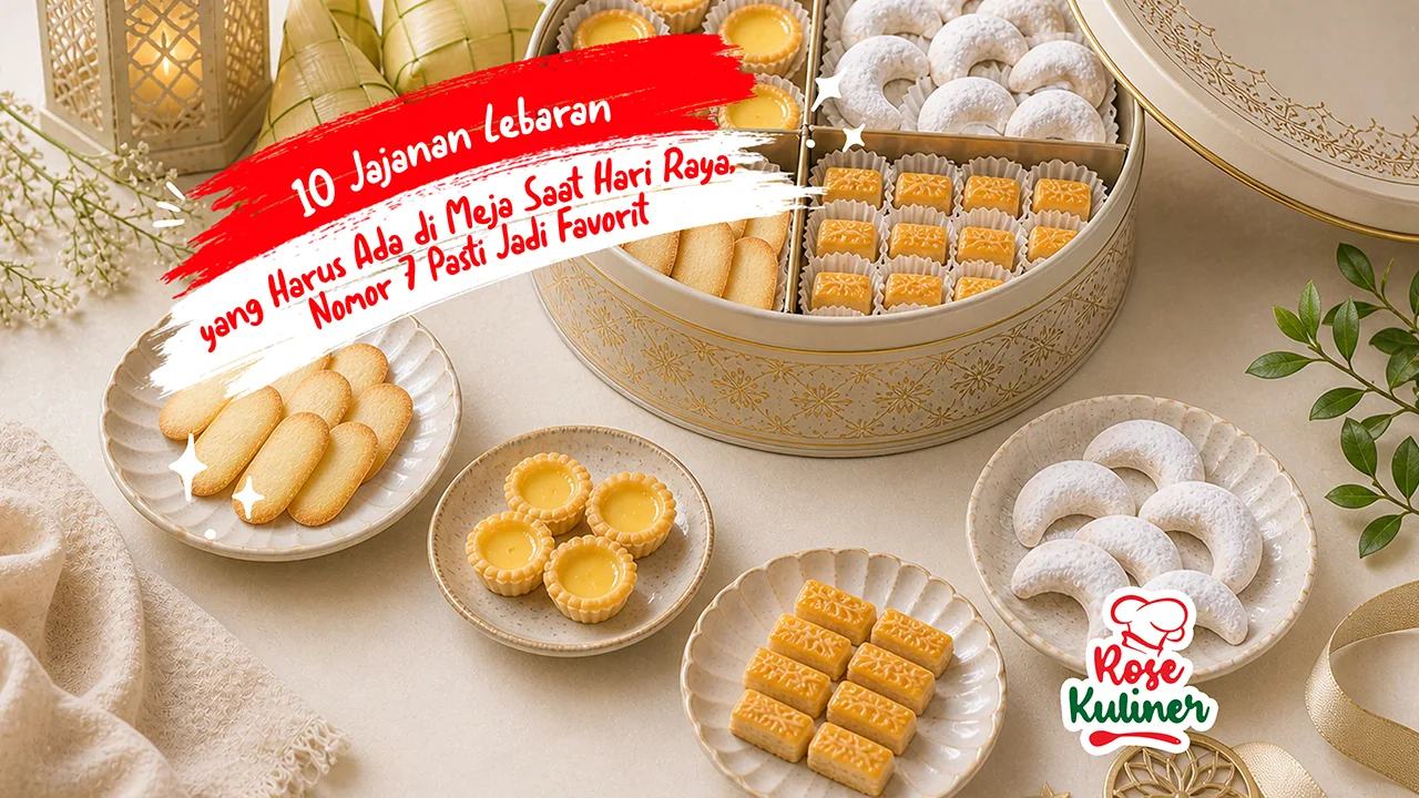 10 Jajanan Lebaran yang Harus Ada di Meja Saat Hari Raya, Nomor 7 Pasti Jadi Favorit