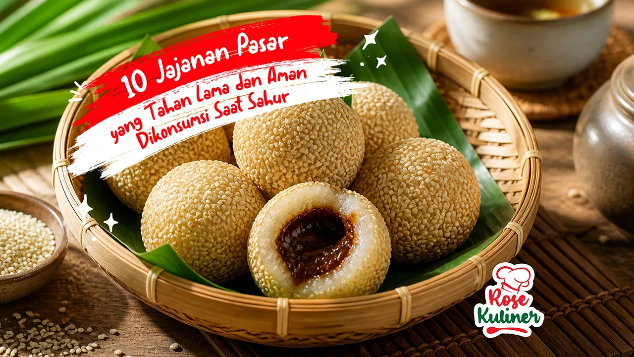 10 Jajanan Pasar yang Tahan Lama dan Aman Dikonsumsi Saat Sahur