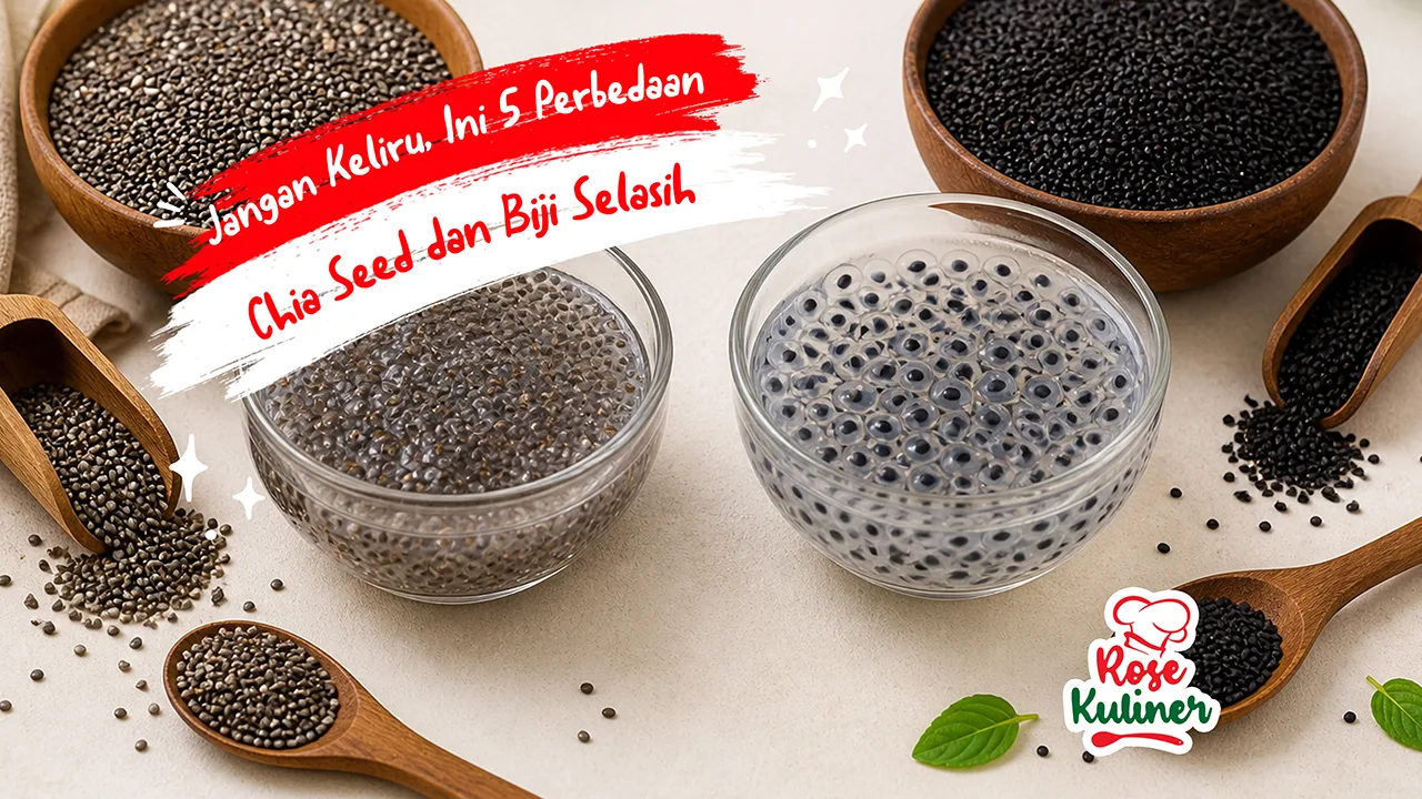 Jangan Keliru, Ini 5 Perbedaan Chia Seed dan Biji Selasih