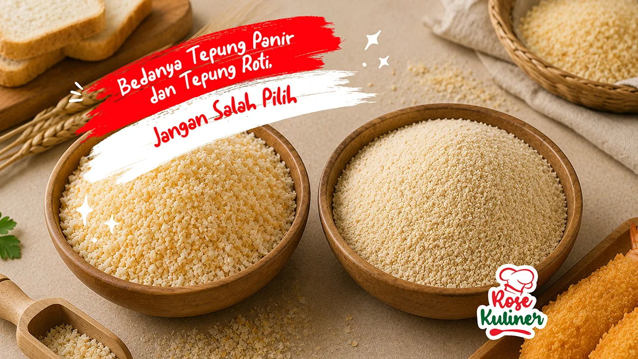 Bedanya Tepung Panir dan Tepung Roti, Jangan Salah Pilih