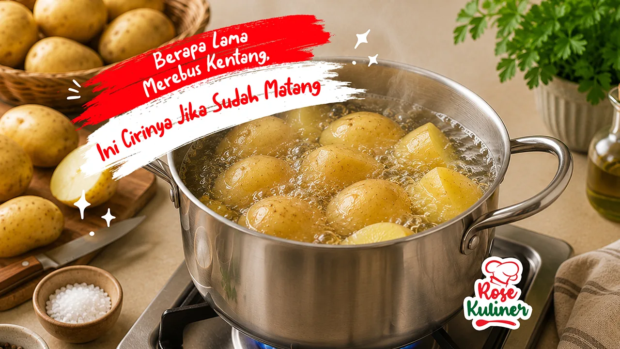 Berapa Lama Merebus Kentang, Ini Cirinya Jika Sudah Matang