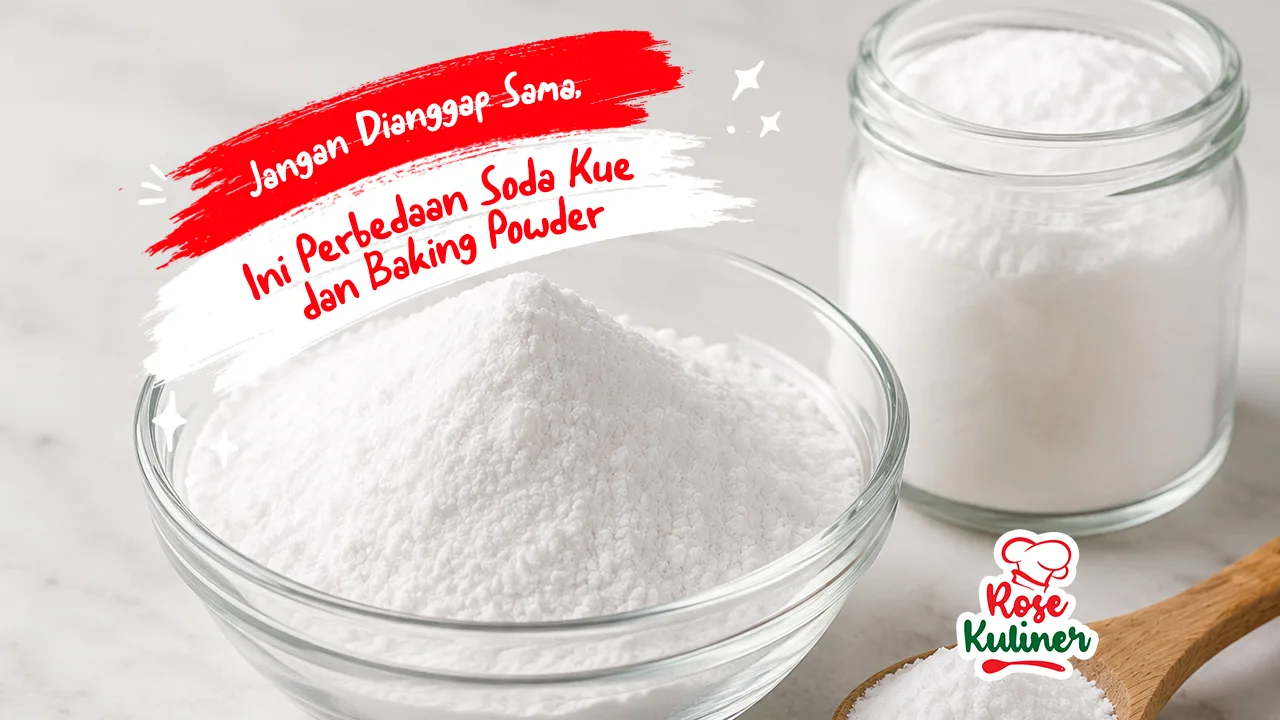Jangan Dianggap Sama, Ini Perbedaan Soda Kue dan Baking Powder