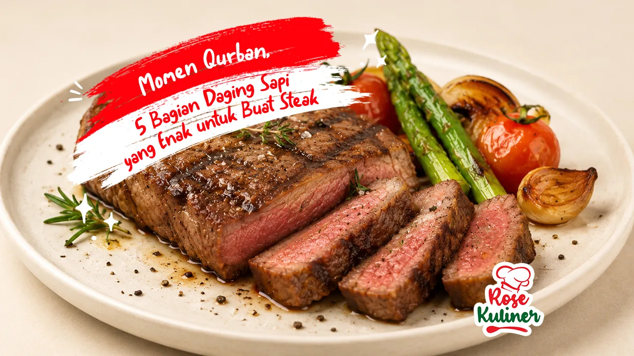 Momen Qurban, 5 Bagian Daging Sapi yang Enak untuk Buat Steak