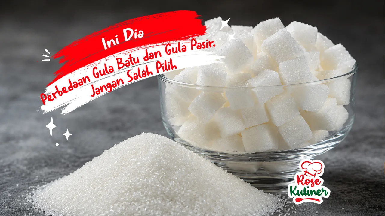 Ini Dia Perbedaan Gula Batu dan Gula Pasir, Jangan Salah Pilih