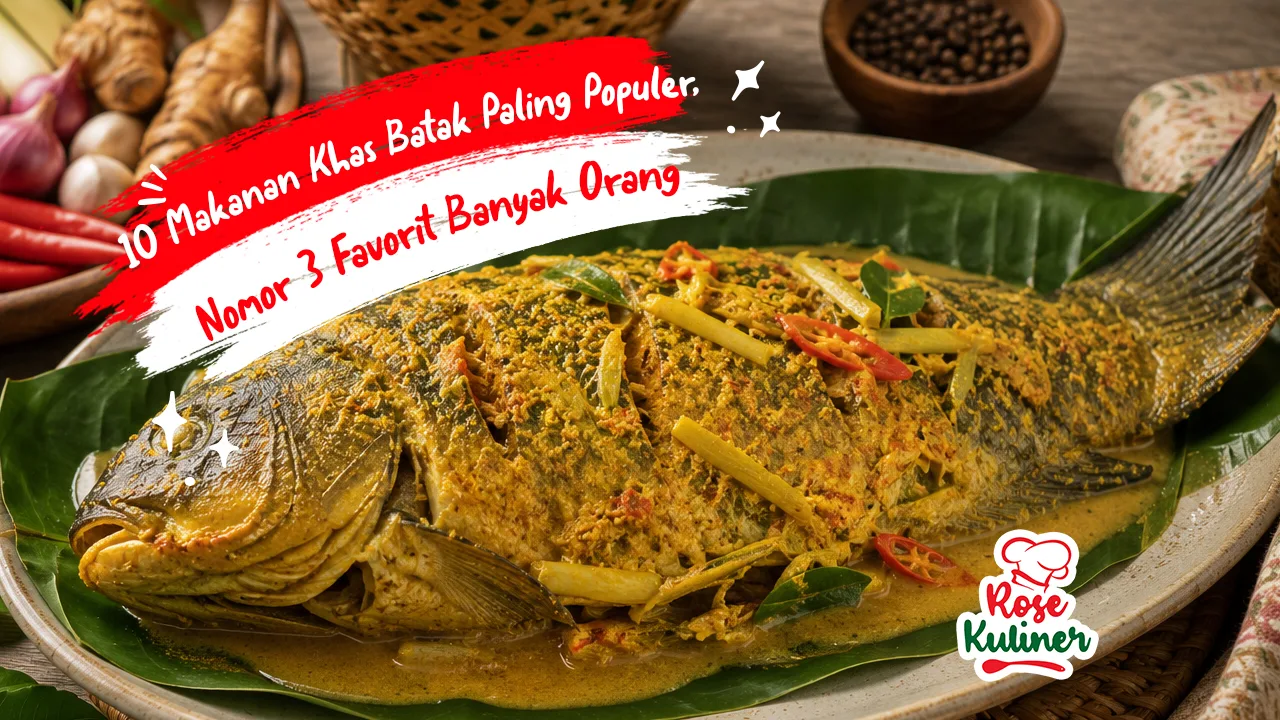 10 Makanan Khas Batak Paling Populer, Nomor 3 Favorit Banyak Orang