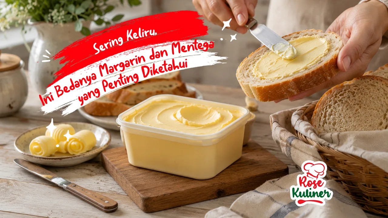 Sering Keliru, Ini Bedanya Margarin dan Mentega yang Penting Diketahui