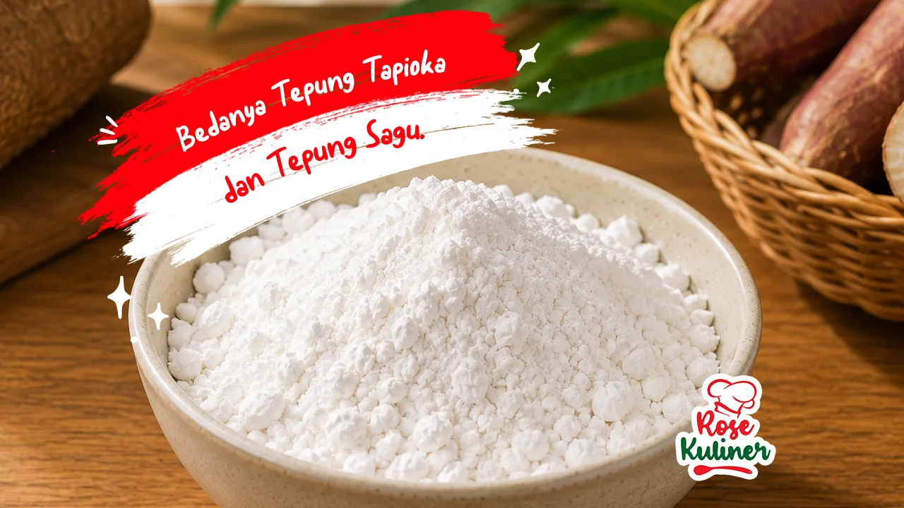 Tepung Tapioka dan Tepung Sagu, Bedanya Apa