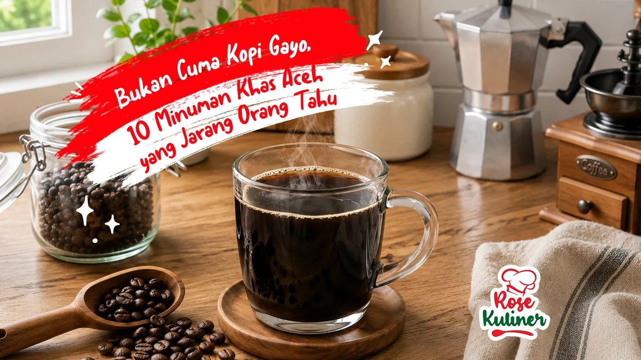 Bukan Cuma Kopi Gayo, 10 Minuman Khas Aceh yang Jarang Orang Tahu