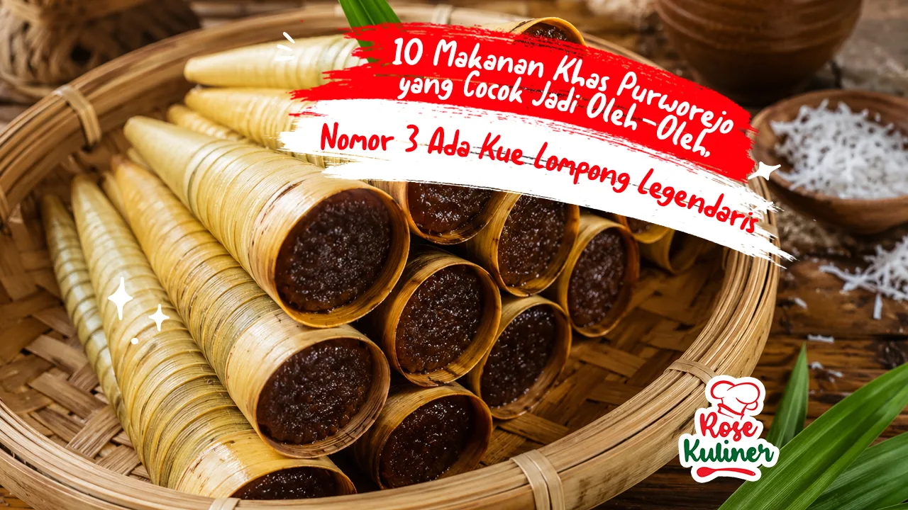 10 Makanan Khas Purworejo yang Cocok Jadi Oleh-Oleh, Nomor 3 Ada Kue Lompong Legendaris
