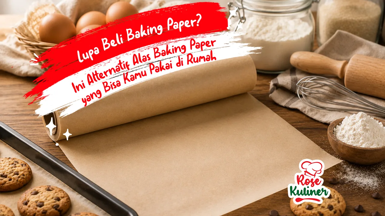 Lupa Beli Baking Paper, Ini Alternatif Alas Baking Paper yang Bisa Kamu Pakai di Rumah