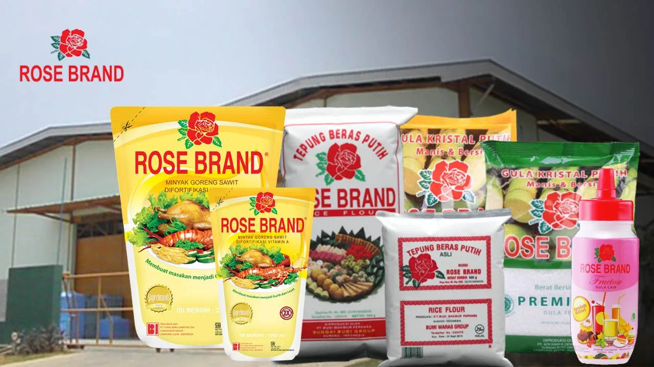 Rose Brand, Produsen Gula Premium, Tepung, dan Minyak Terpercaya di Indonesia Sejak 1970