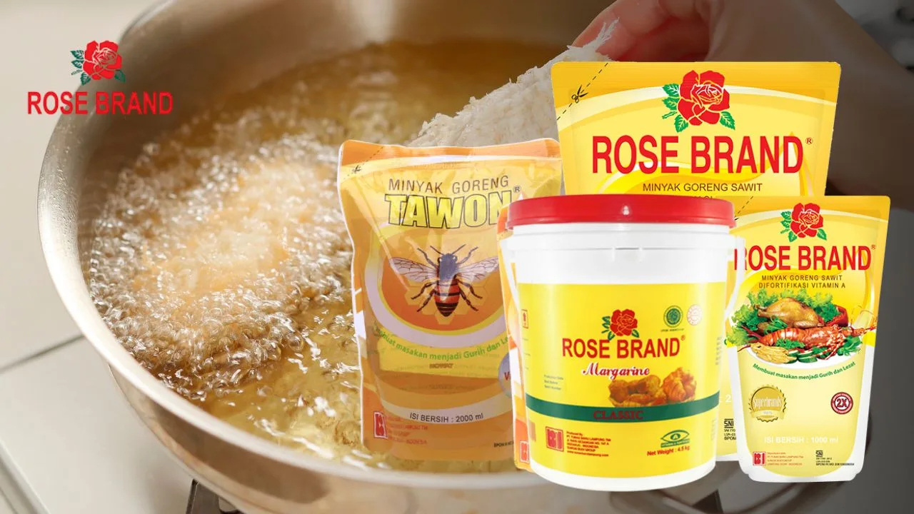 Rose Brand: Produsen Minyak Goreng Terbaik di Indonesia untuk UMKM hingga Skala Industri