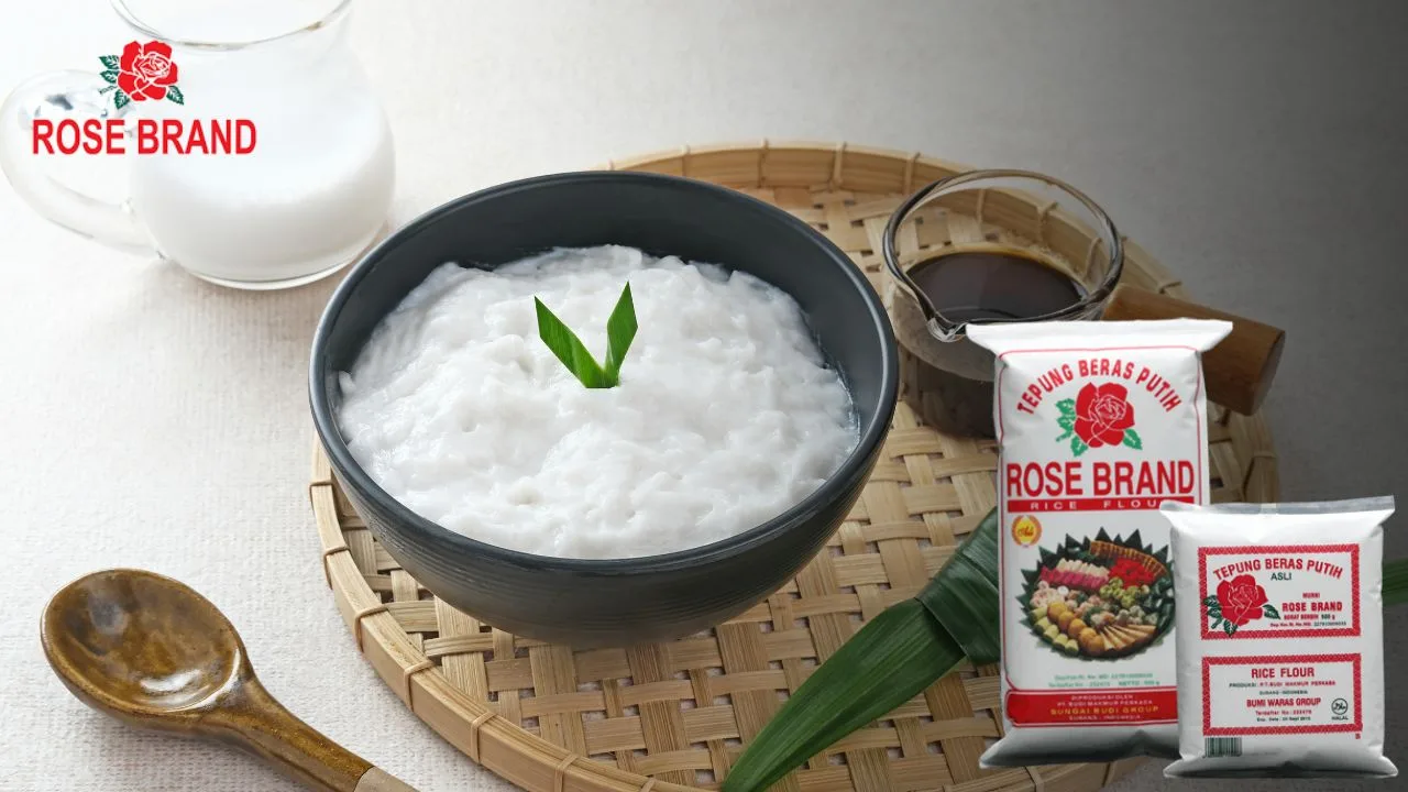 Resep Bubur Sumsum Anti Gagal Menggunakan Tepung Beras Rose Brand