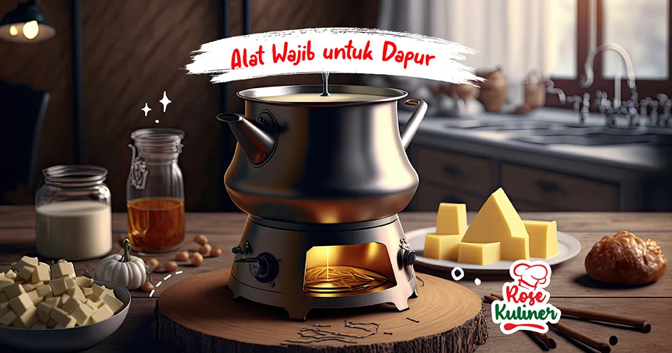5 Alat Yang Wajib Kamu Miliki Di Dapur Kamu