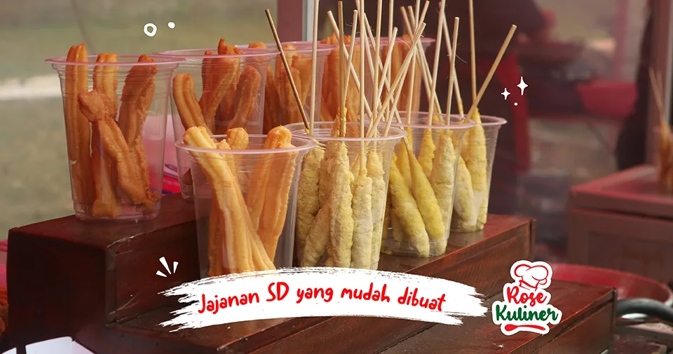 Yuk Nostalgia, Berikut 6 jajanan sd yang mudah dibuat