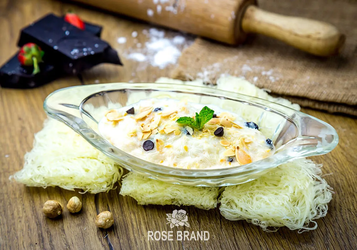 BIHUN CARDAMON PUDDING
