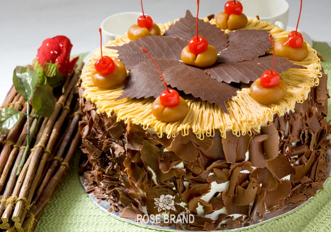 CHESTNUT MONT BLANC CAKE (TEPUNG BERAS)