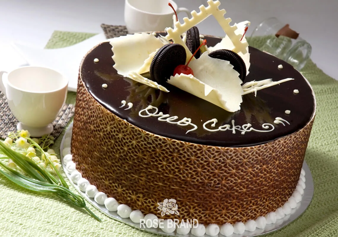 CHOCOLATE ALMOND CAKE (TEPUNG BERAS)