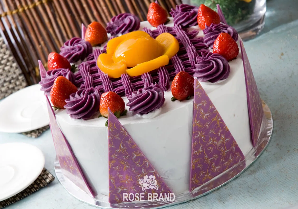 SWEET LAVENDER CAKE (TEPUNG BERAS)