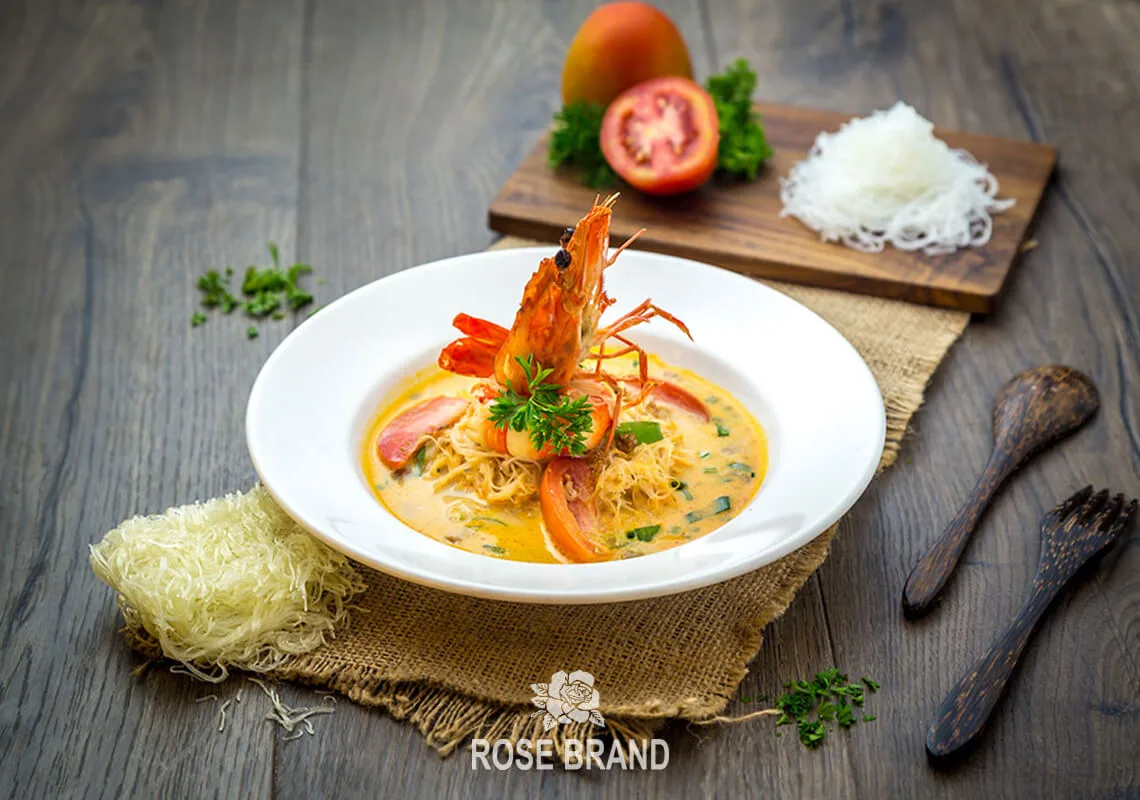 BIHUN UDANG SIRAM LAKSA