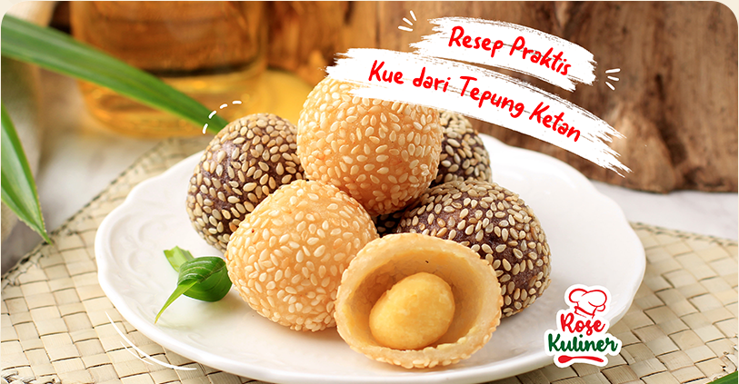 Artikel resep kue dari tepung ketan Rose Brand